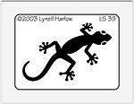 Large Gecko Stencil