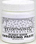 Glossy White Embossing Paste