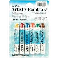 Oil Paint Artist's Paintstik Iridescent Primary Colors