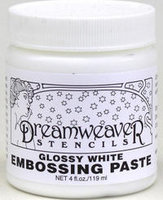 Glossy White Embossing Paste
