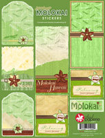 Molokai Journal Stickers