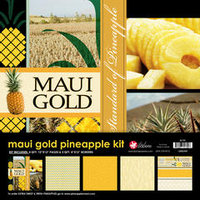 12x12 Maui Gold Scrapbooking Kit