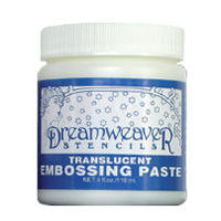 Transluscent Embossing Paste