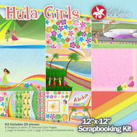 12x12 Hula Girls Kit