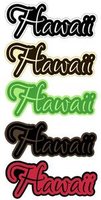 Hawaii Word Outline